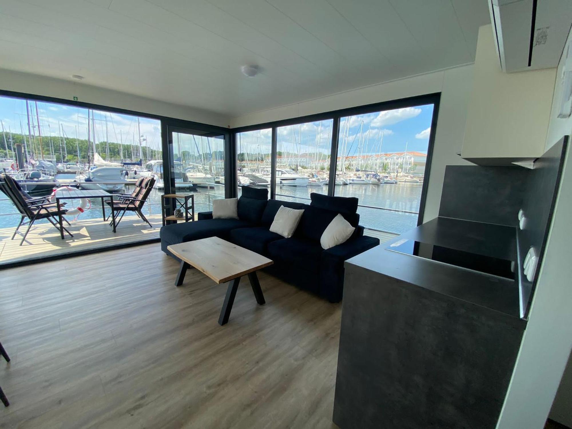 Urlaub Auf Dem Wasser Mit Einmaligen Ausblick - Well Hausboote Boltenhagen 10 Zewnętrze zdjęcie