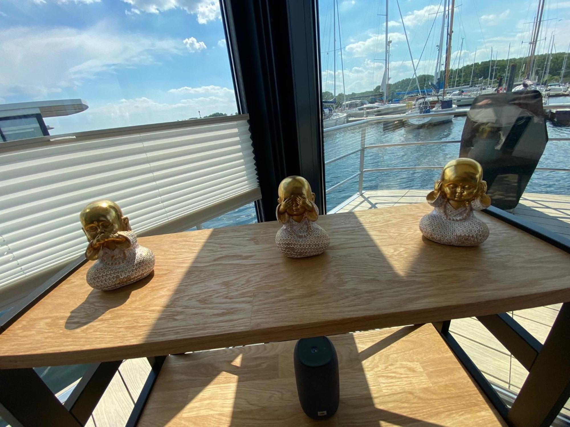 Urlaub Auf Dem Wasser Mit Einmaligen Ausblick - Well Hausboote Boltenhagen 10 Zewnętrze zdjęcie